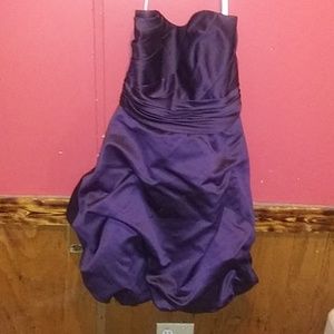 Purple Davids Bridal dress